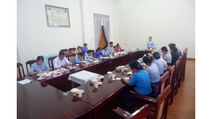 The Coordination Meeting regarding to HRD courses held at UCMT