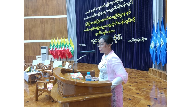 သမဝါယမနှင့်စီမံခန့်ခွဲမှုပညာတက္ကသိုလ်(သန်လျင်)၌ လူငယ်စကားဝိုင်းဆွေးနွေးပွဲကျင်းပ