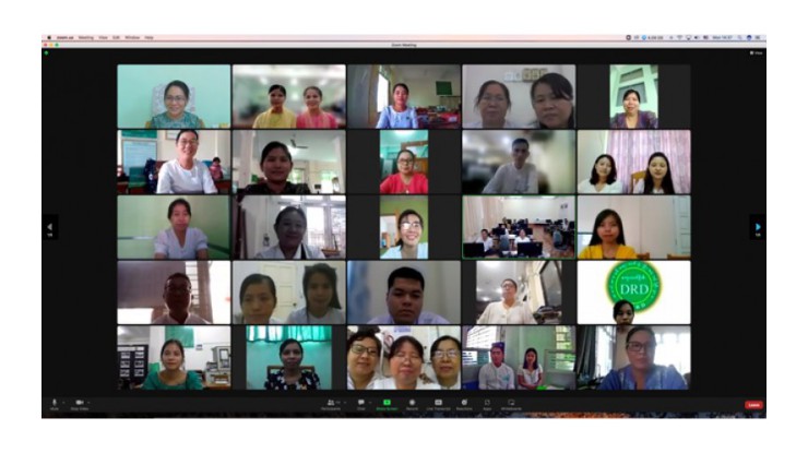 သမဝါယမနှင့်စီမံခန့်ခွဲမှုပညာတက္ကသိုလ်(သန်လျင်)တွင် Zoom Application ကိုအသုံးပြု၍ Online Platform ဖြင့် “စွမ်းဆောင်ရည်မြှင့်တင်ရေးနှင့် ဘဏ္ဍာရေးဆိုင်ရာ အသိပညာပေး သင်တန်း” ဖွင့်ပွဲအခမ်းအနား ကျင်းပ