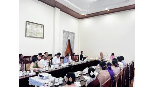 သမဝါယမနှင့်စီမံခန့်ခွဲမှုပညာတက္ကသိုလ်(သန်လျင်)သို့ Tomsk State University မှ ကိုယ်စားလှယ် အဖွဲ့ လာရောက်တွေ့ဆုံ 