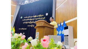 သမဝါယမနှင့်ကျေးလက်ဖွံ့ဖြိုးရေးဝန်ကြီးဌာန၊သမဝါယမနှင့်စီမံခန့်ခွဲမှုပညာတက္ကသိုလ်(သန်လျင်)တွင် လုပ်ငန်းခွင်အကြိုစွမ်းရည်မြှင့်တင်ရေးဟောပြောပွဲကျင်းပ