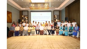 သမဝါယမနှင့်စီမံခန့်ခွဲမှုပညာတက္ကသိုလ်(သန်လျင်) ကြက်ခြေနီအသင်းခွဲမှ အသင်းဝင် ကျောင်းသား(၁)ဦး ပြန်ကြားဆက်သွယ်ရေးသင်တန်းတက်ရောက်