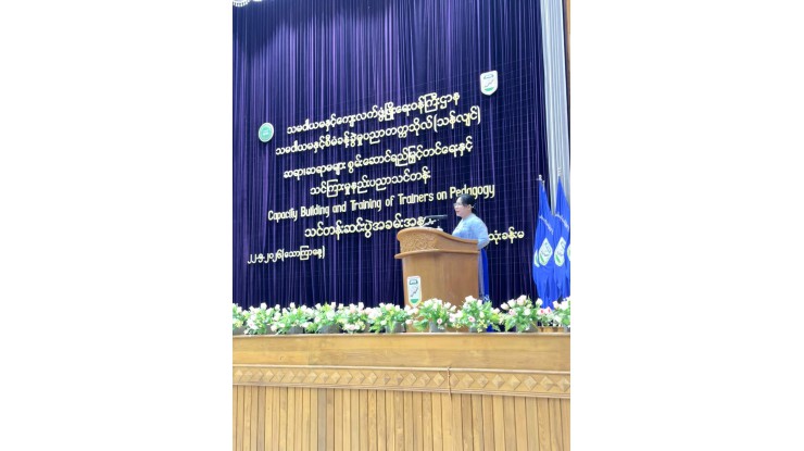 သမဝါယမနှင့်စီမံခန့်ခွဲမှုပညာတက္ကသိုလ်(သန်လျင်)တွင် ဆရာ၊ ဆရာမများ စွမ်းဆောင်ရည် မြှင့်တင်ရေးနှင့် သင်ကြားမှုနည်းပညာသင်တန်း ဆင်းပွဲအခမ်းအနားကျင်းပ