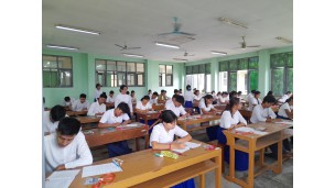 သမဝါယမနှင့်စီမံခန့်ခွဲမှုပညာတက္ကသိုလ်(သန်လျင်)တွင် ဘွဲ့ကြိုသင်တန်းများနှင့် ဘွဲ့လွန်သင်တန်း များ၏ စာမေးပွဲများ စစ်ဆေးပြီးစီး