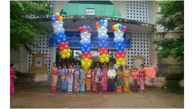 သမဝါယမတက္ကသိုလ်(သန်လျင်)တွင် နံရံကပ်စာစောင်ပြပွဲနှင့် စုပေါင်းသွေးလှူဒါန်းပွဲ ကျင်းပ