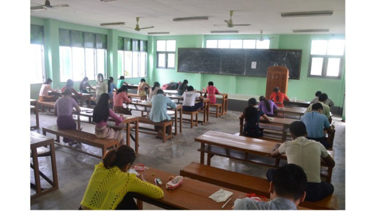 ၂၀၁၉-၂၀၂၀ ပညာသင်နှစ်၊ တက်ရောက်ဆဲ တတိယနှစ်သင်တန်းများ၏ စာမေးပွဲစစ်ဆေးပြီးစီး